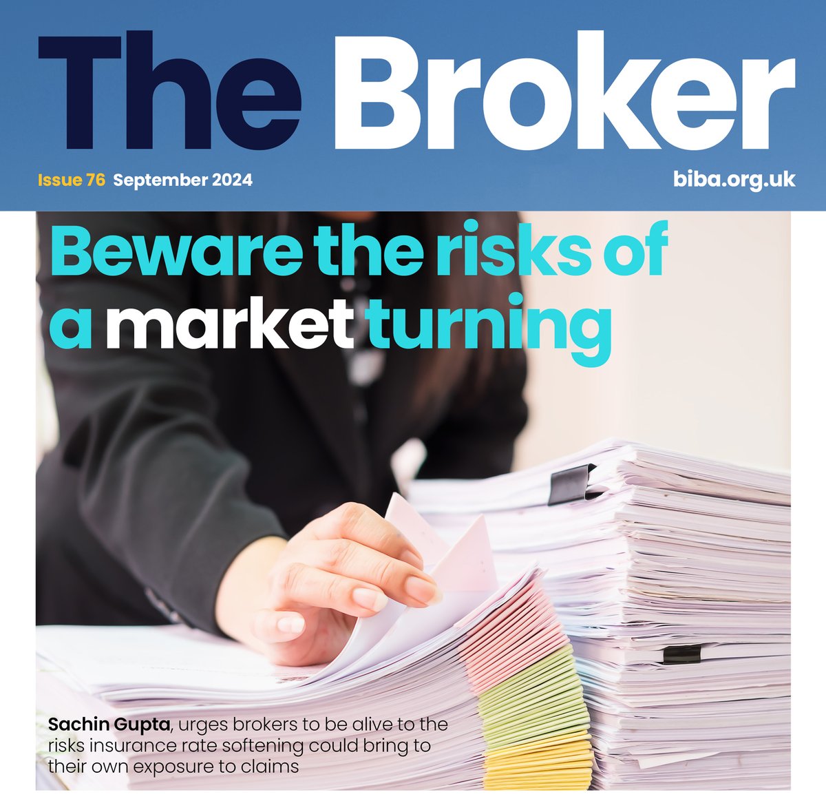 📖 The Broker - Issue 76 (p30)
✍️ Beware the risks of a market turning
🔗 bit.ly/47nFmRE

Sachin Gupta, urges brokers to be alive to the risks insurance rate softening could bring to their own exposure to claims.

#Insurance #Magazine #TheBroker