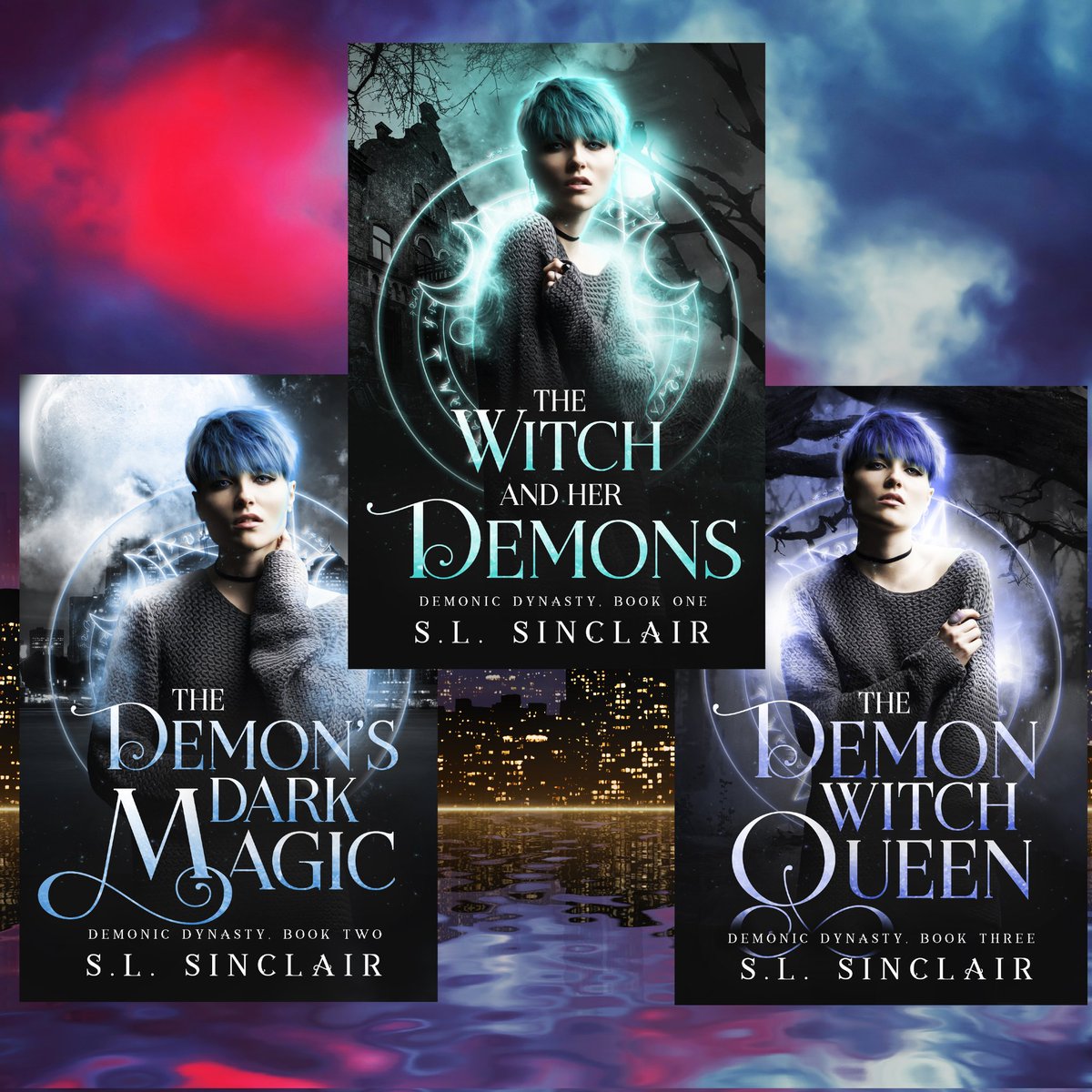 Pre-order this Urban Romantasy series today from bestselling dark romance author @readslsinclair! 

You can't fight the darkness inside...

Books2read.com/demonicdynasty1 

#urbanfantasy #romantasy #monsterromance #darkromance #romancereads #whychoose
