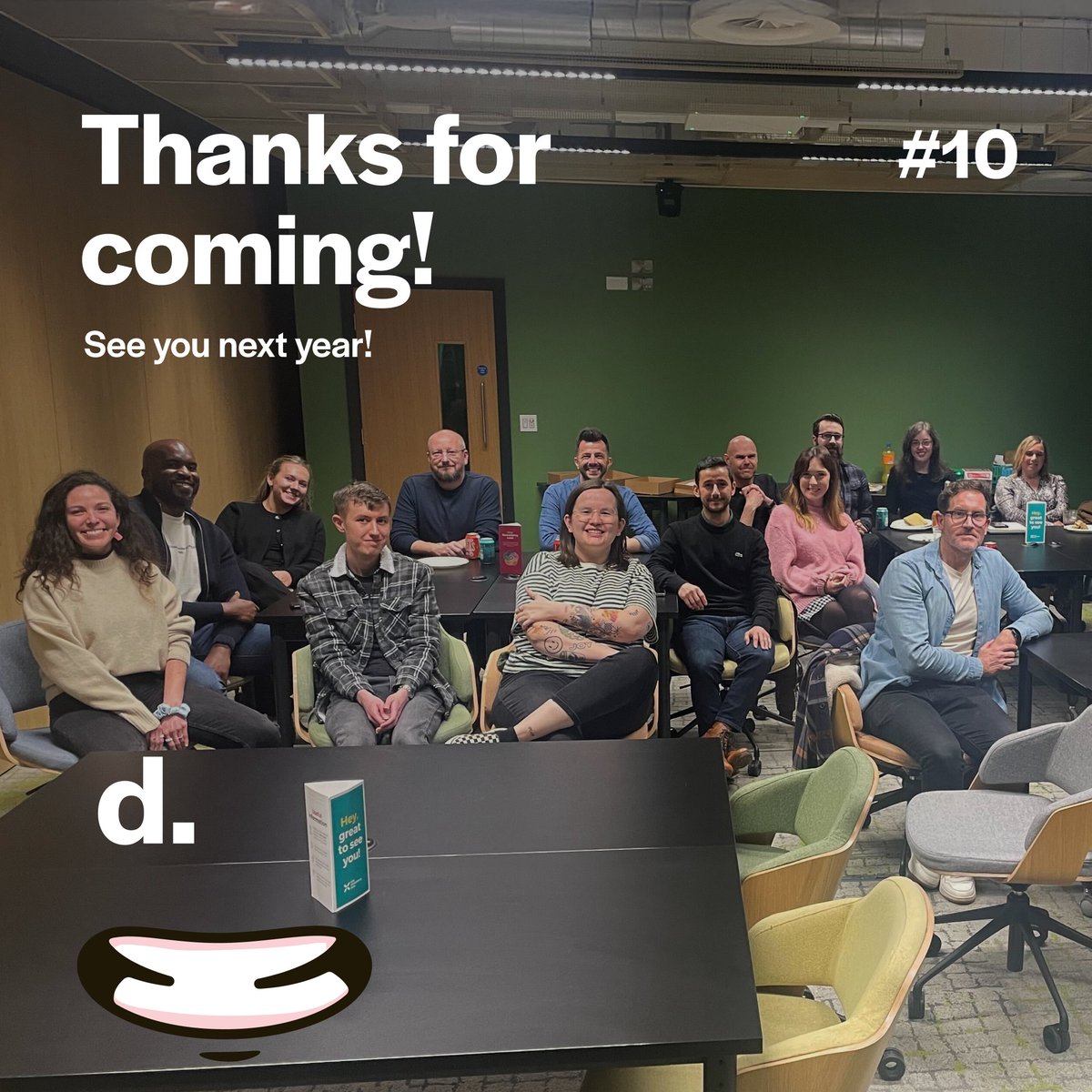 🤗 It was amazing to see so many of you at Design Talks #10 yesterday!

A huge thank you to everyone who joined us.

Your energy⚡ truly makes our events unforgettable!!

Don’t forget to hit follow so you stay up-to-date with all our upcoming announcements.

See you next year 💖