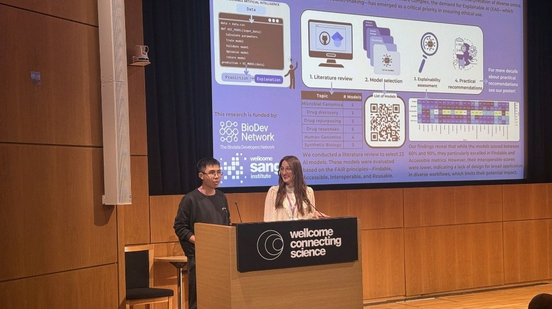 MMDidierGarnham's tweet image. We also had our pitch presentation. 
It was an amazing opportunity to give a brief insight into our work 
#genomeinformatics24