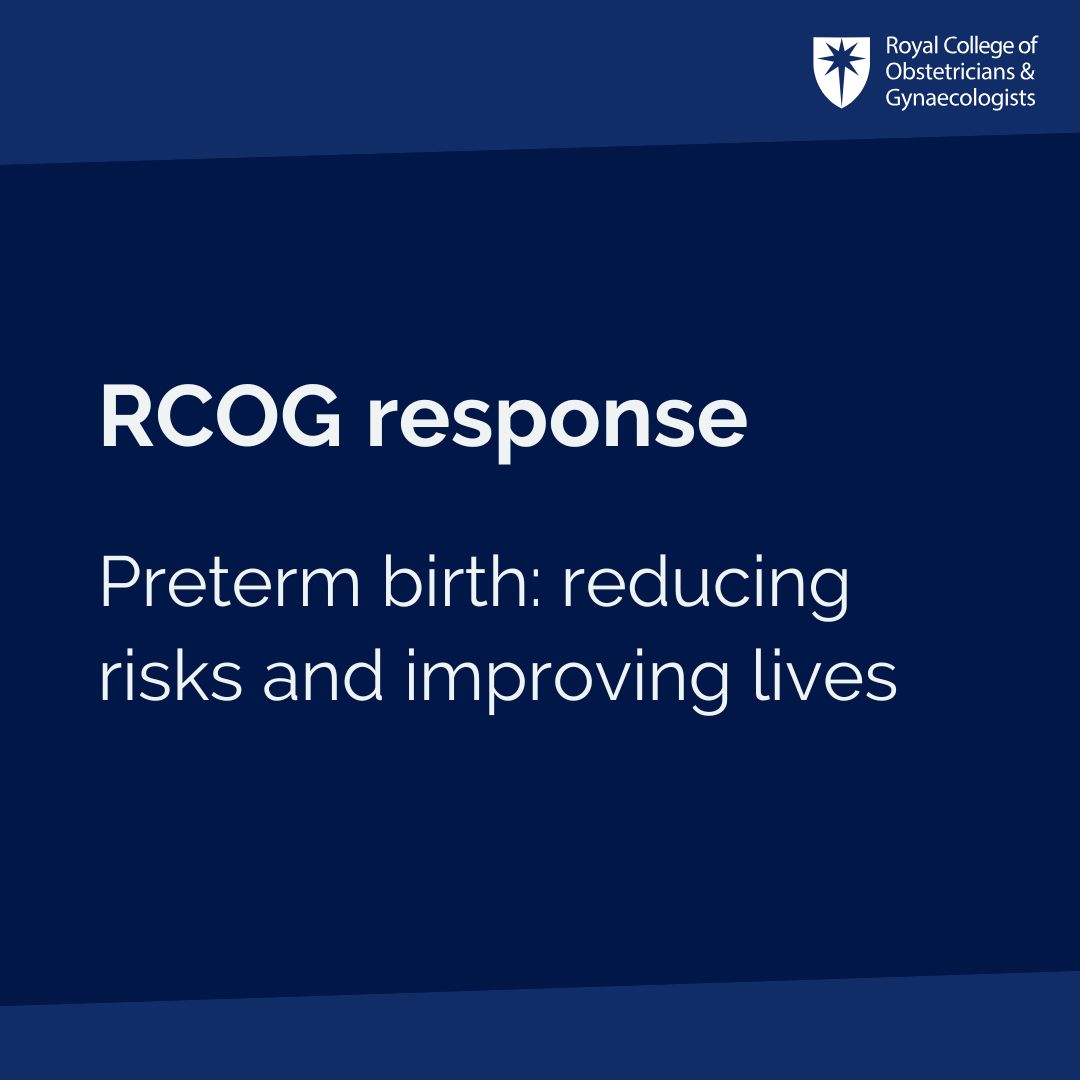 RCOG has responded to the <a href="/HLPretermBirth/">House of Lords Preterm Birth Committee</a> report: brnw.ch/21wOFai
