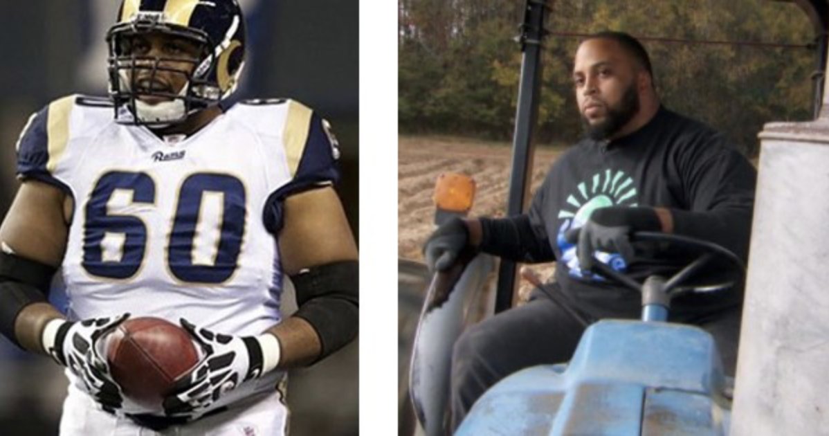 DudeStuffMedia's tweet photo. This weeks's #DudeOfTheWeek is Jason Brown - NFL player turned philanthropic farmer. https://t.co/VUpdDigLBm