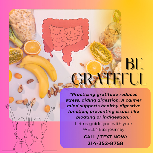 ThermographyDAL's tweet photo. Reduced stress from practicing gratitude aids in better digestion. A calmer mind promotes better functioning of the digestive system, as high stress levels can lead to digestive issues like bloating or indigestion.
#GRATEFUL #GRATITUDE #thermogram #thermography #Dallas https://t.co/ld1MsyYAgP