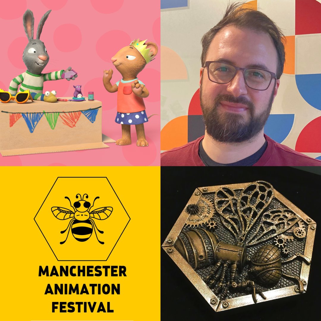 A Productions (@aproductionsuk) on Twitter photo Huge congratulations to our very own Andy Fossey for winning the Industry Excellence Award for Character Animation at the Manchester Animation Festival last night. We are immensely proud of Andy and the work he created on Pip & Posy Lets Learn.
@MagicLightPics <a href="/mcranimation/">Manchester Animation Festival</a> Huge congratulations to our very own Andy Fossey for winning the Industry Excellence Award for Character Animation at the Manchester Animation Festival last night. We are immensely proud of Andy and the work he created on Pip & Posy Lets Learn.
@MagicLightPics <a href="/mcranimation/">Manchester Animation Festival</a>