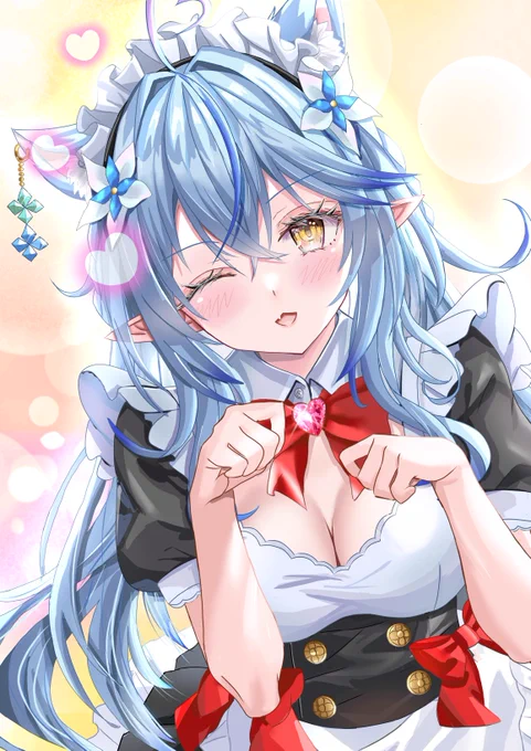 #雪花ラミィ生誕祭2024#LamyArtラミィちゃんお誕生日おめでとう～今年描いた中でもお気に入り1枚 