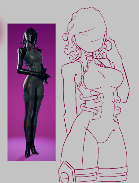 MrQuessos's tweet photo. I like her (I have no idea what she is)
W.I.P
#Fortnite #Fanart https://t.co/1zIYBxnZ5C