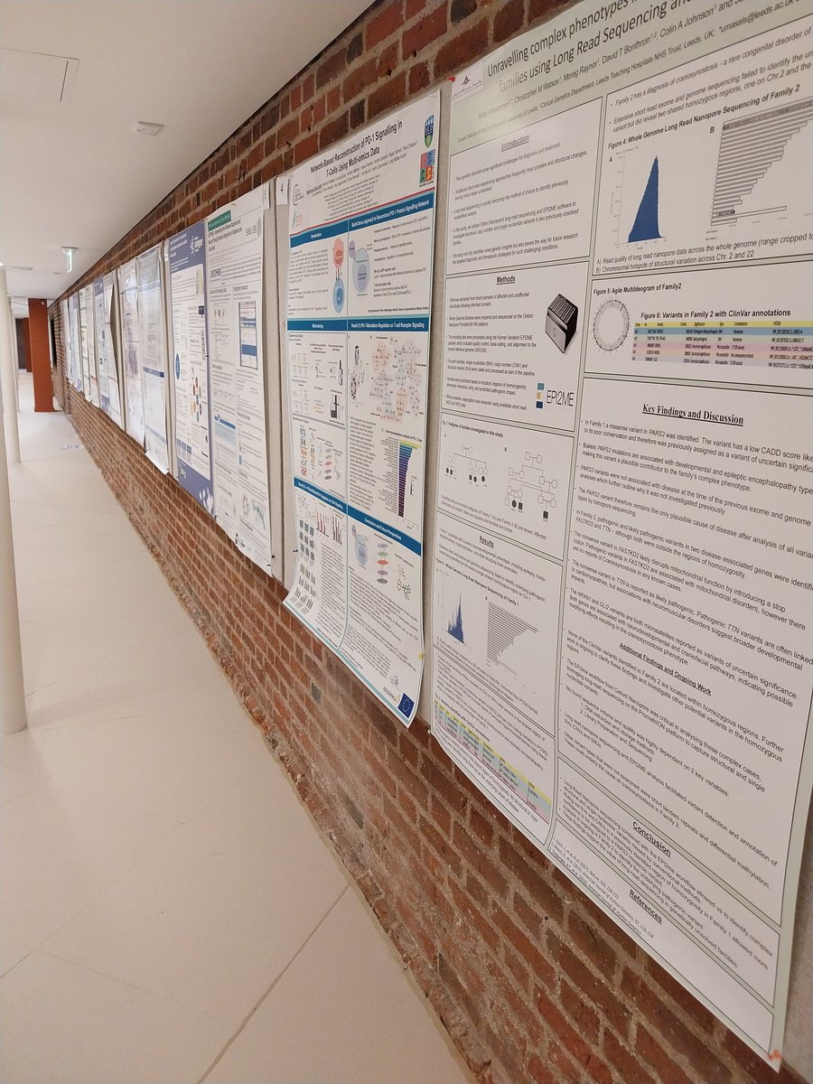 MMDidierGarnham's tweet image. Day 3: final day!
This was my first presencial conference outside of my country and it was amazing and inspiring to hear and network with so many renewed scientists working on genome informatics.
It gave me lots of new ideas to implement to my research. 
#genomeinformatics24