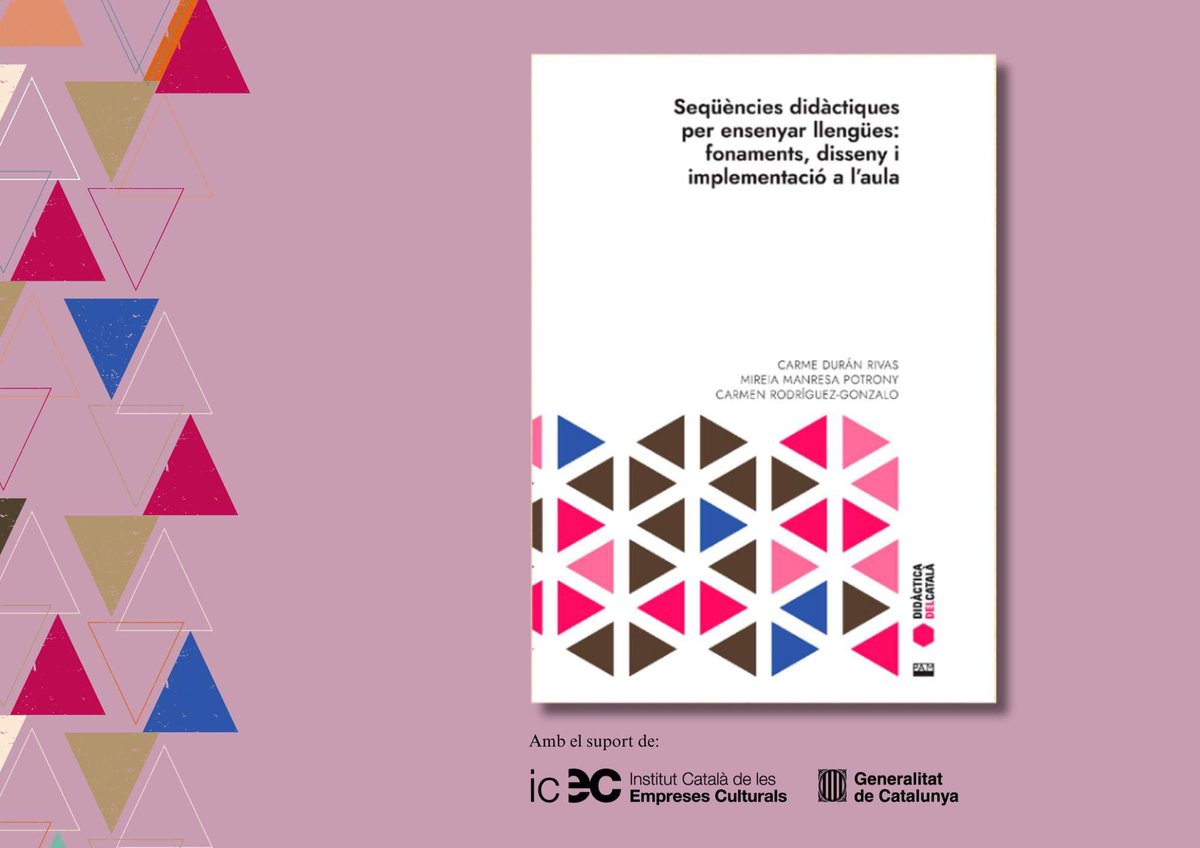 albert vilagrasa (@vilagrasaalbert) on Twitter photo Ja tenim aquí el segon volum de la col·lecció Didàctica del Català. Una eina per planificar seqüències didàctiques de llengua i literatura! Escrit per <a href="/mireia_m/">Mireia Manresa 🎗</a> <a href="/carmeduran/">Carme Durán</a> i Carmen Rodríguez-Gonzalo Ja tenim aquí el segon volum de la col·lecció Didàctica del Català. Una eina per planificar seqüències didàctiques de llengua i literatura! Escrit per <a href="/mireia_m/">Mireia Manresa 🎗</a> <a href="/carmeduran/">Carme Durán</a> i Carmen Rodríguez-Gonzalo