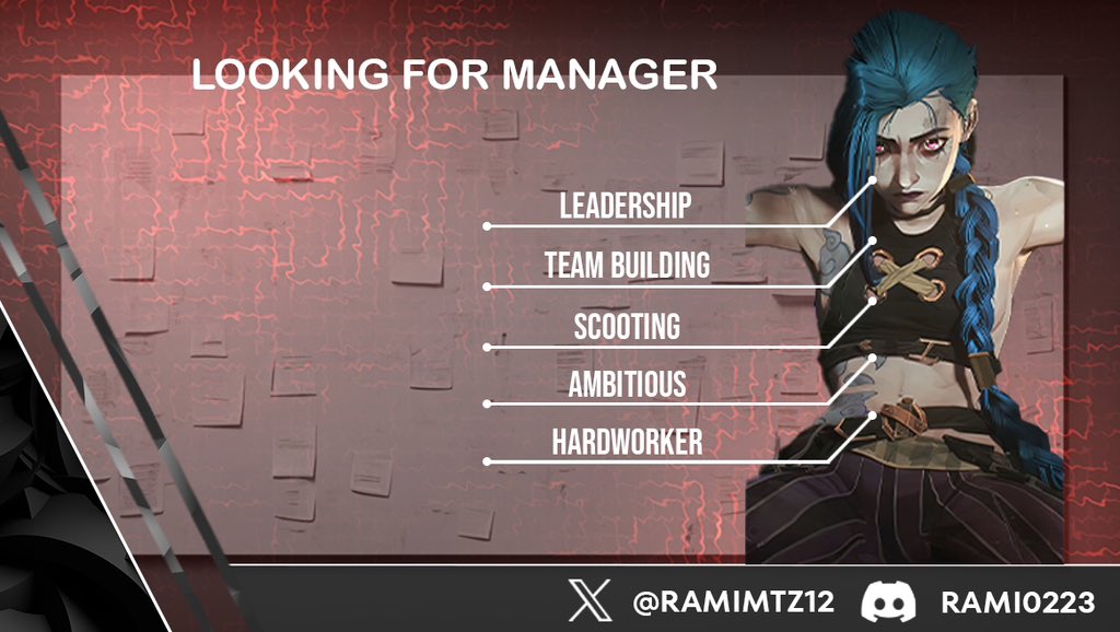I’m LFT for 2025 as Manager / assistant manager 🇫🇷/🇪🇺

Interested for any ERL, but I’ll consider every NT offers as manager.

Thanks for visual @Deeeoneof
Likes &amp; RT's Appreciated. 📩
DM open for any informations .