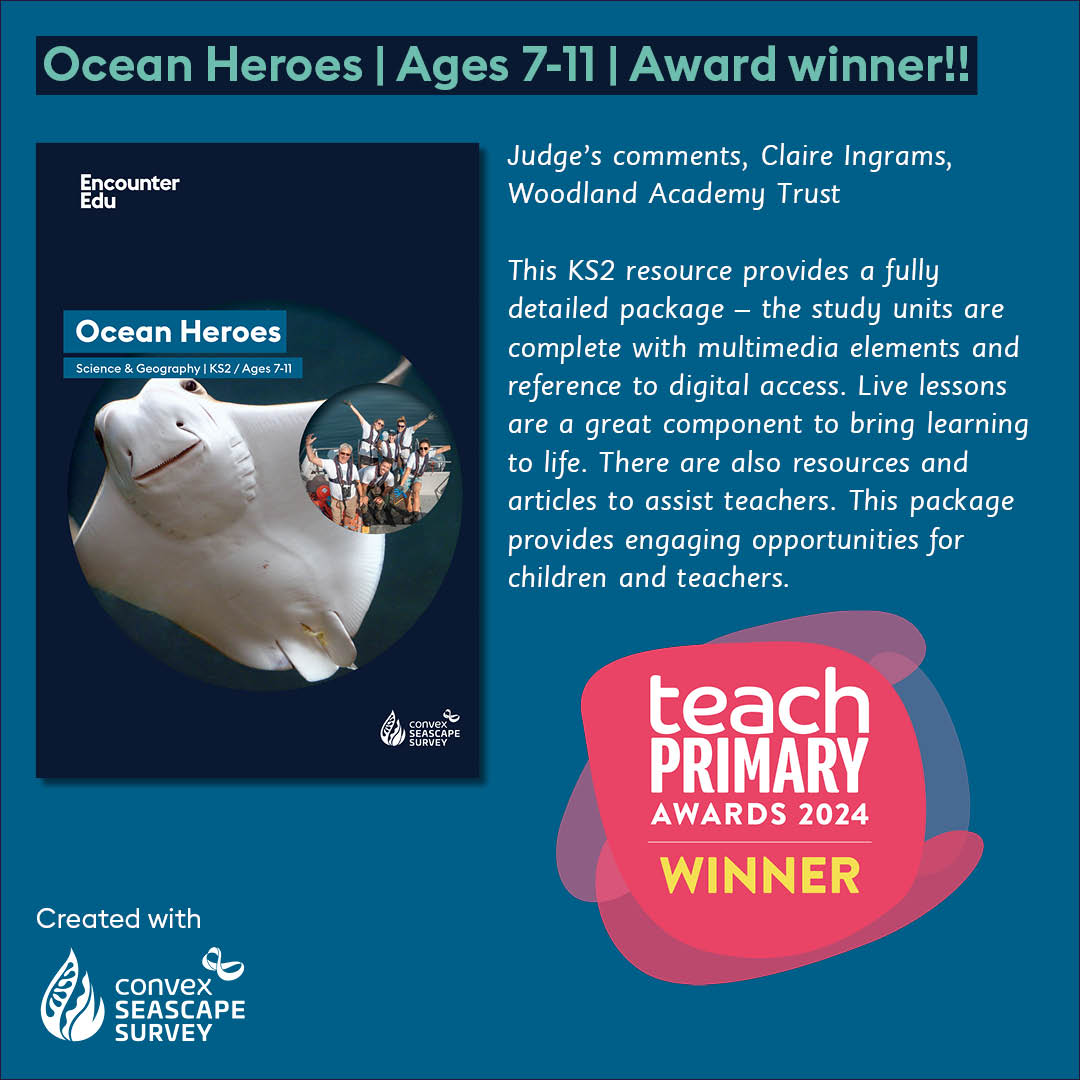 University of Exeter News (@uniofexeternews) on Twitter photo #TeachAwards 2024 judge Claire Ingrams <a href="/W00dlandAcademy/">Woodland Academy Trust</a> <a href="/WATReach/">Claire Ingrams</a> chose our <a href="/ConvexSeascape/">Convex Seascape Survey</a> Heroes resources as the winner of the best Free Primary Resources category. Thanks <a href="/TeachPrimary/">Teach Primary</a>!
More info on exploring the ocean & climate in the classroom 👉 convexseascapesurvey.com/education-hub/ #TeachAwards 2024 judge Claire Ingrams <a href="/W00dlandAcademy/">Woodland Academy Trust</a> <a href="/WATReach/">Claire Ingrams</a> chose our <a href="/ConvexSeascape/">Convex Seascape Survey</a> Heroes resources as the winner of the best Free Primary Resources category. Thanks <a href="/TeachPrimary/">Teach Primary</a>!
More info on exploring the ocean & climate in the classroom 👉 convexseascapesurvey.com/education-hub/