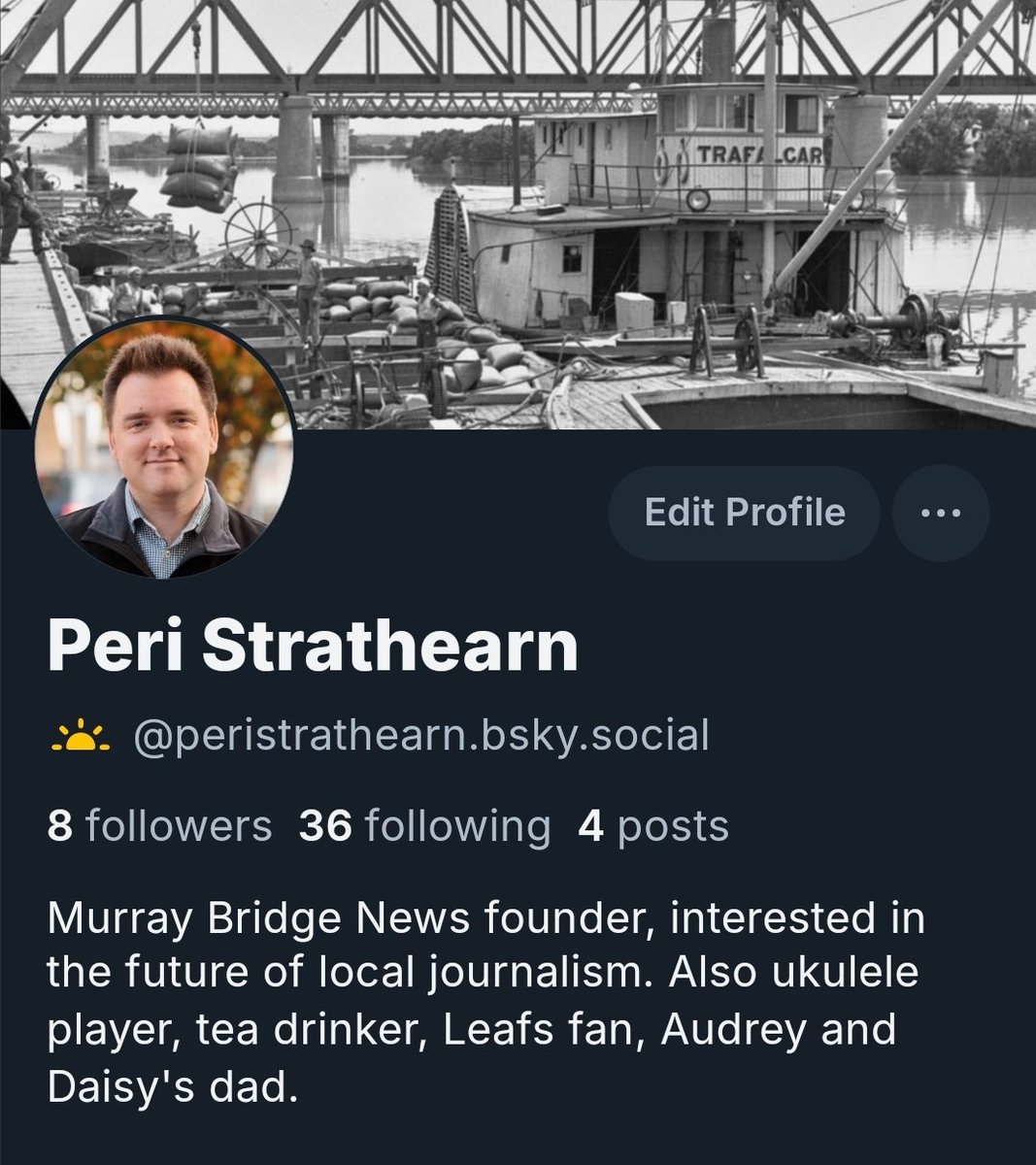 I know I don't really post on Twitter any more, but let's make it official. This place kind of sucks now that so many people have left it. So I'm giving Bluesky a go and it seems nice.

peristrathearn.bsky.social