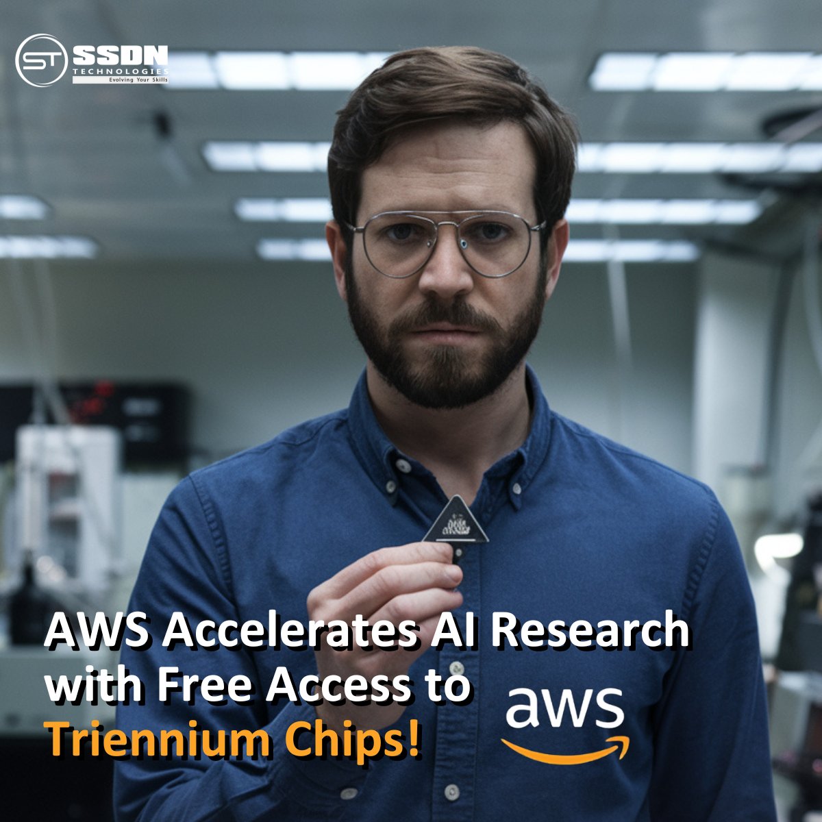 ssdntechnologie's tweet photo. 🚀 AWS Accelerates AI Research with Free Access to Triennium Chips!
AWS:   https://t.co/SbOzpCuIJz
📱: +91-999-911-1686
#AWS #Trainium #CloudComputing #AI #MachineLearning #DeepLearning #Research #GenerativeAI #DataScience #SSDNTechnology #TechEducation #Innovation https://t.co/c4EcvCpuqv
