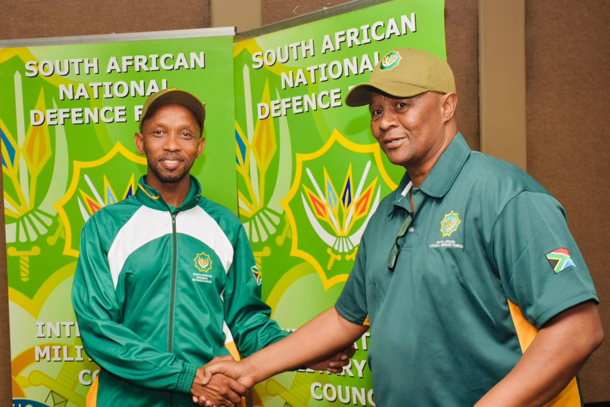 SANDF_ZA's tweet photo. The Directorate of #PTSR, under the leadership of Brigadier General T.S Spampool, bid farewell on 15 November 2024 to the #SANDF athletes who will be competing in the 2nd Africa Military Games, scheduled to take place from 18 to 30 Nov 2024 in Abuja, Nigeria.
#SANDF https://t.co/nTRcZQLpyw