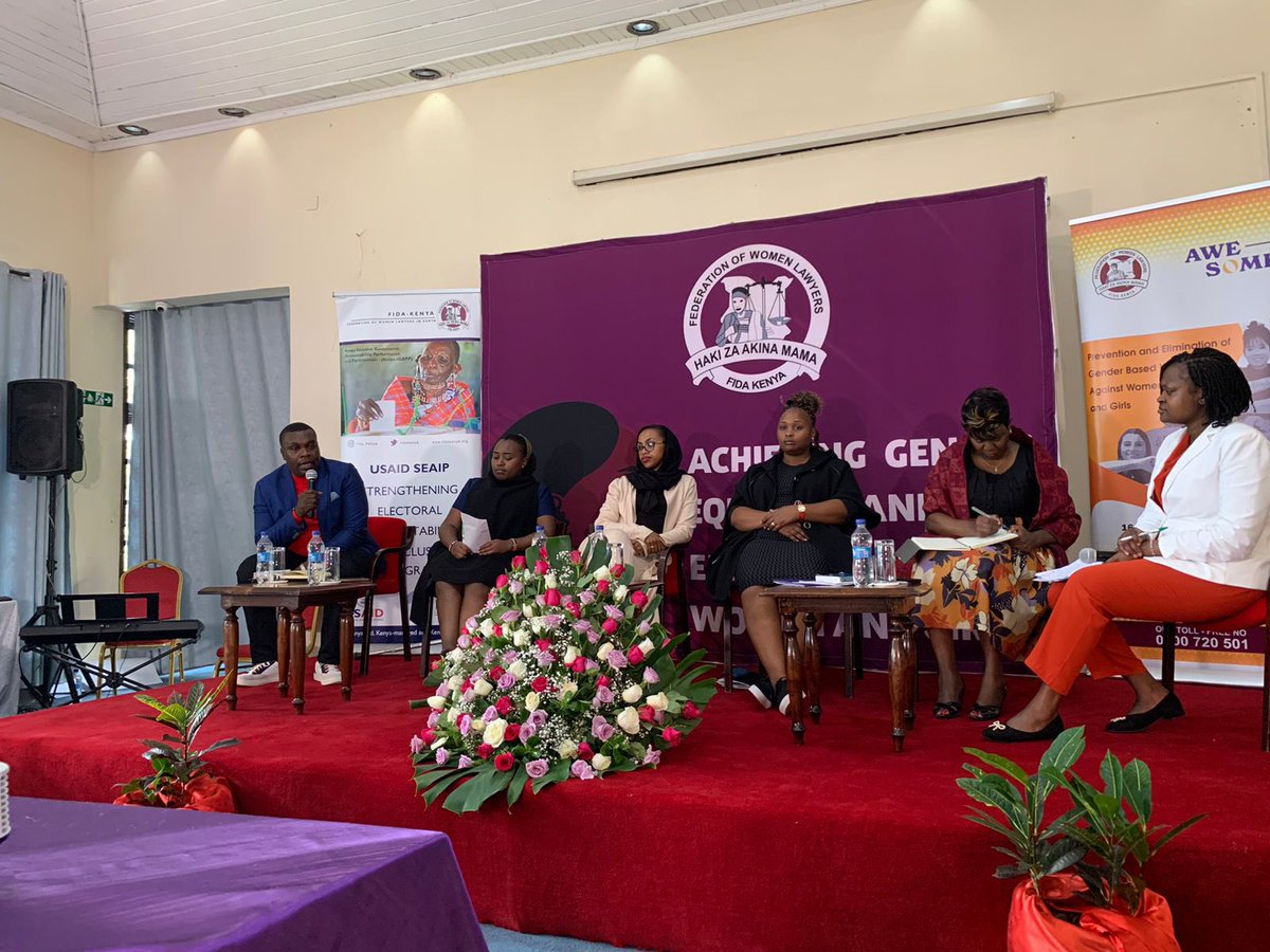Today, we joined stakeholders at the National Women Rights Organizations Conference, organized by the Federation of Women Lawyers (<a href="/fidakenya/">FIDA-Kenya</a> ) Kenya.
⚖️⚖️⚖️

 Under the theme "The transformational future of women leadership; Adapting to the changing landscape and creation of