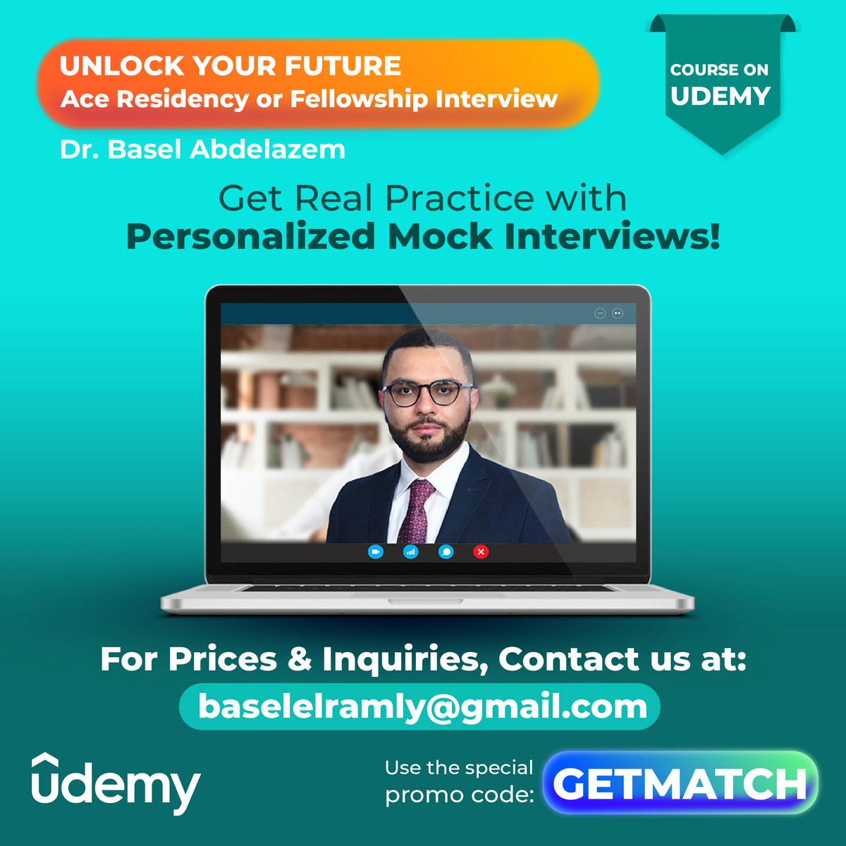🎥 Mock interviews + personalized feedback with Dr. Basel! Perfect for improving your interview performance. Use code GETMATCH for a limited-time offer.#MockInterview #ResidencyPrep #FutureMD
udemy.com/course/unlock-…
#match2025 #ResidencyInterview #ResidencyMatch #USMLE #MatchDay