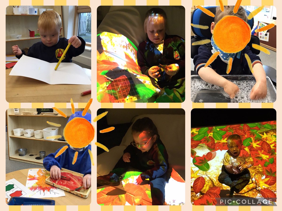 TirMorfa's tweet photo. #ytmhaul ☀️ have been busy this week. We have been in the creative area making autumn themed paintings, enjoying the sensory room asking for ‘more’ and having an autumn themed story massage. #ytmacl #ytmbel https://t.co/4HqbAcwT5y