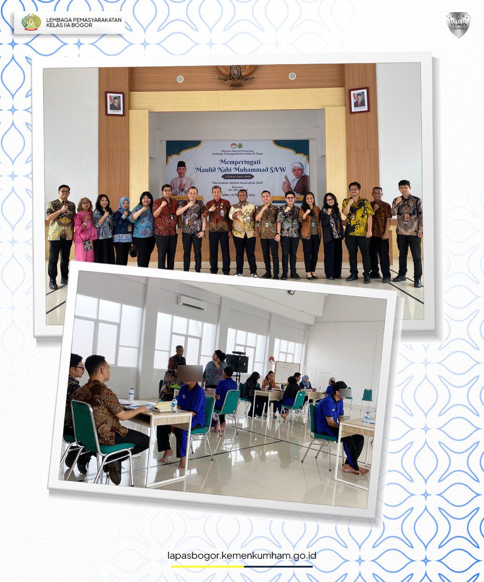 Bersama kita wujudkan perubahan positif, karena setiap langkah kecil membawa dampak besar!

#KemenkumhamRI #KemenkumhamJabar #Masjuno #DitjenPas #Pemasyarakatan #Jabar #Bogor #fyp #LapasBogorPastiWBBM #Indonesia #Viral