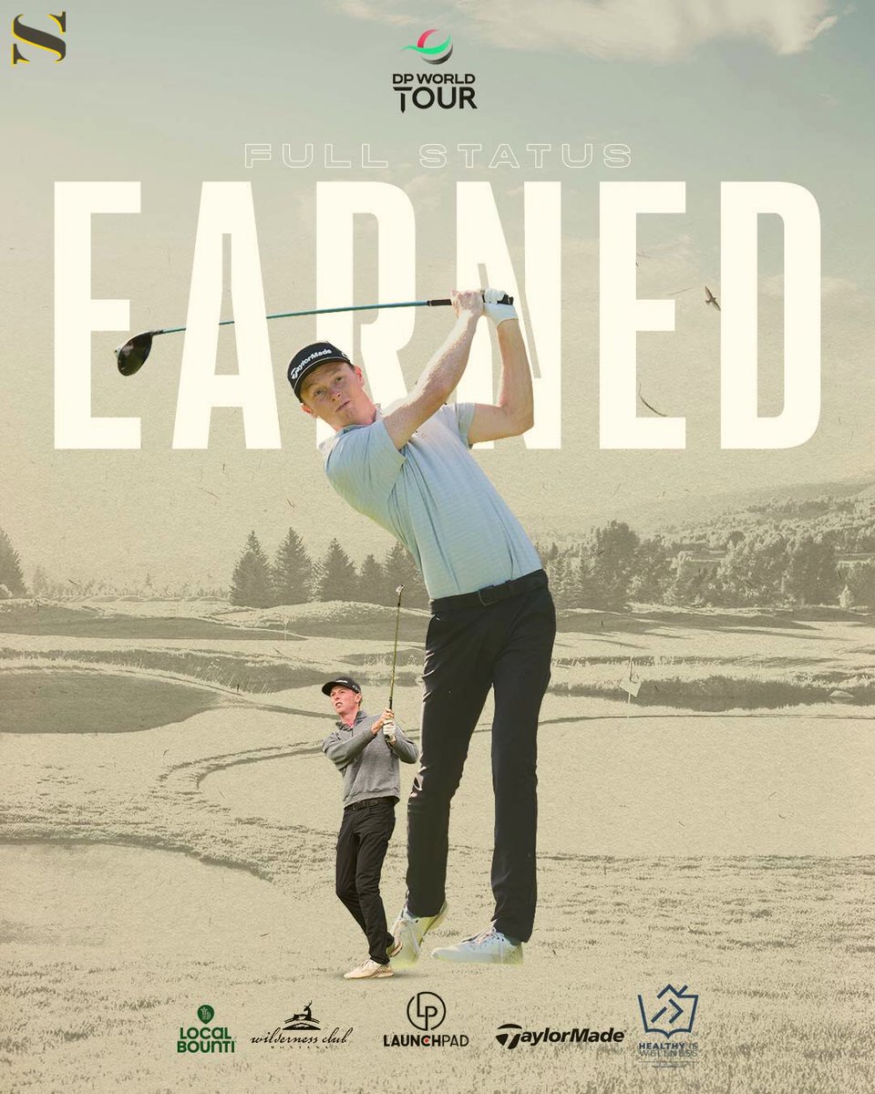 Montana’s Finest Ryggs Johnston (<a href="/rjgolfer2000/">Ryggs Johnston</a> ) is <a href="/DPWorldTour/">DP World Tour</a> BOUND‼️ 🙌🏽⛳️

Gritty six round performance finishing T-7 to earn full status in 2025!

Hard Work Pays Off! 🦾