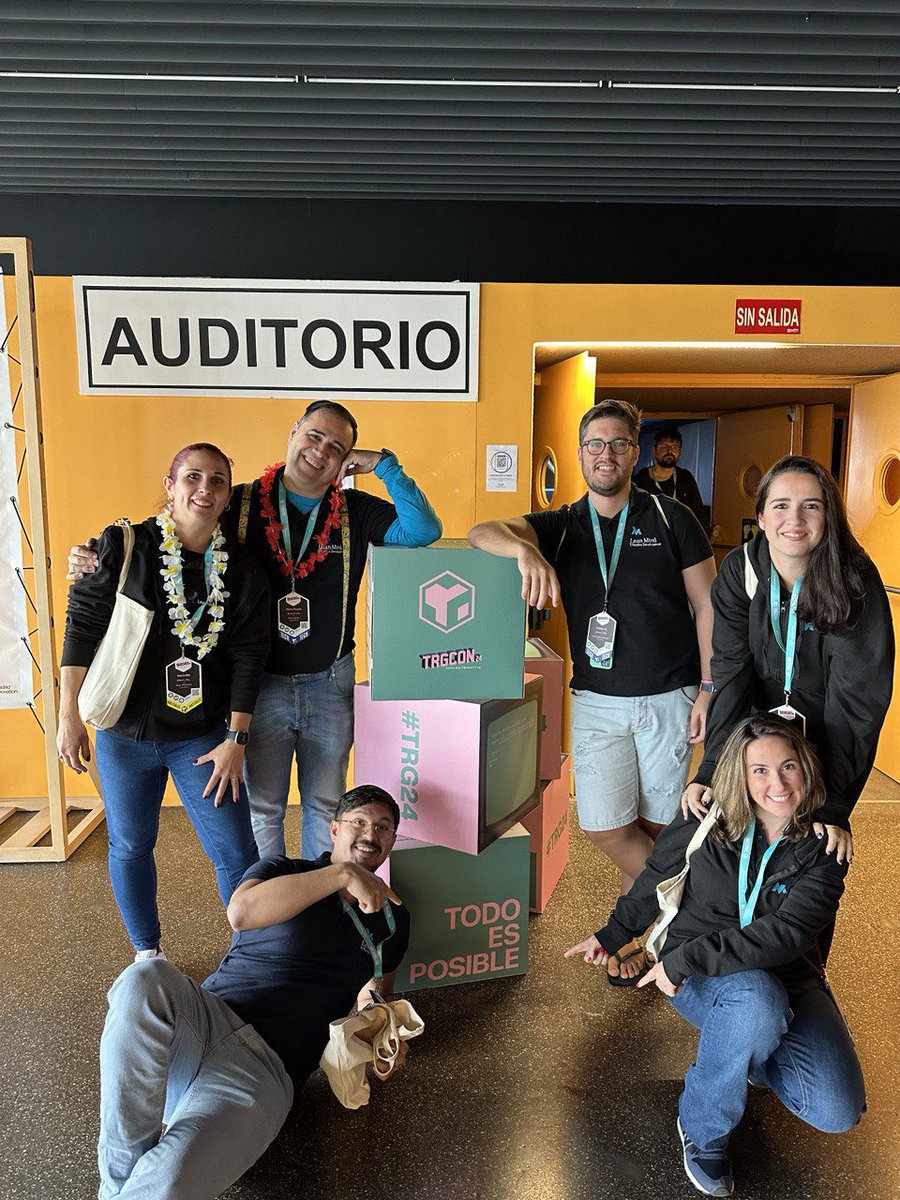 Lean Mind (@leanfulness_es) on Twitter photo 💫¡Equipo Lean Mind disfrutando en #TRG24! ❤️<a href="/Maria_Ble_/">María Blé</a> <a href="/criskrus995/">Cristian Suárez Dev</a> <a href="/Marietait3/">María Soria Durá</a> <a href="/yazyjazz/">Yazmina de la Paz</a> <a href="/manufosela/">Mánu Fosela</a> <a href="/MarioSPintoM/">Mario Pinto Miranda</a> 💫¡Equipo Lean Mind disfrutando en #TRG24! ❤️<a href="/Maria_Ble_/">María Blé</a> <a href="/criskrus995/">Cristian Suárez Dev</a> <a href="/Marietait3/">María Soria Durá</a> <a href="/yazyjazz/">Yazmina de la Paz</a> <a href="/manufosela/">Mánu Fosela</a> <a href="/MarioSPintoM/">Mario Pinto Miranda</a>
