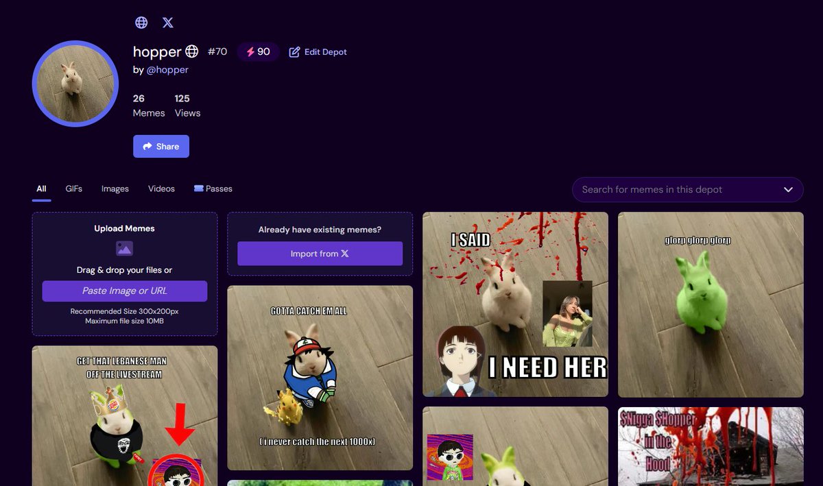 hopperSolana's tweet photo. The secret power of $hopper is quickly posting relevant memes to a Twitter reply.
We have begun creating reaction, "reply guy" memes that are relevant and unique to hundreds of Crypto Twitter influencers.

All memes will be uploaded to https://t.co/6U68cm2iSP https://t.co/zm5uuhTsUr