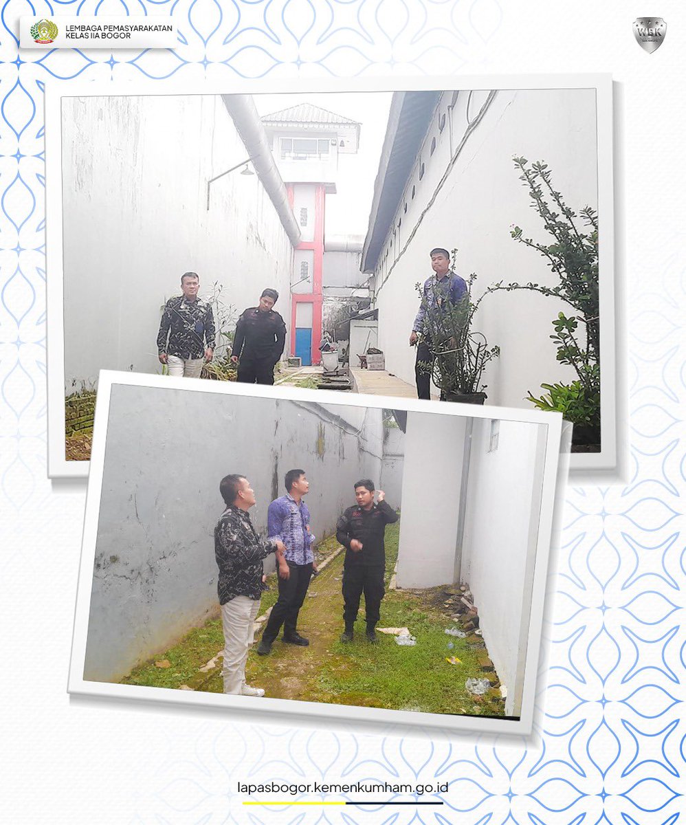 Kontrol Branggang dan pengecekan tralis rutin di Lapas Bogor untuk menjaga ketertiban dan keamanan tetap terjaga, awasi dengan cermat

#KemenkumhamRI #KemenkumhamJabar #Masjuno #DitjenPas #Pemasyarakatan #Jabar #Bogor #fyp #LapasBogorPastiWBBM #Indonesia #Viral