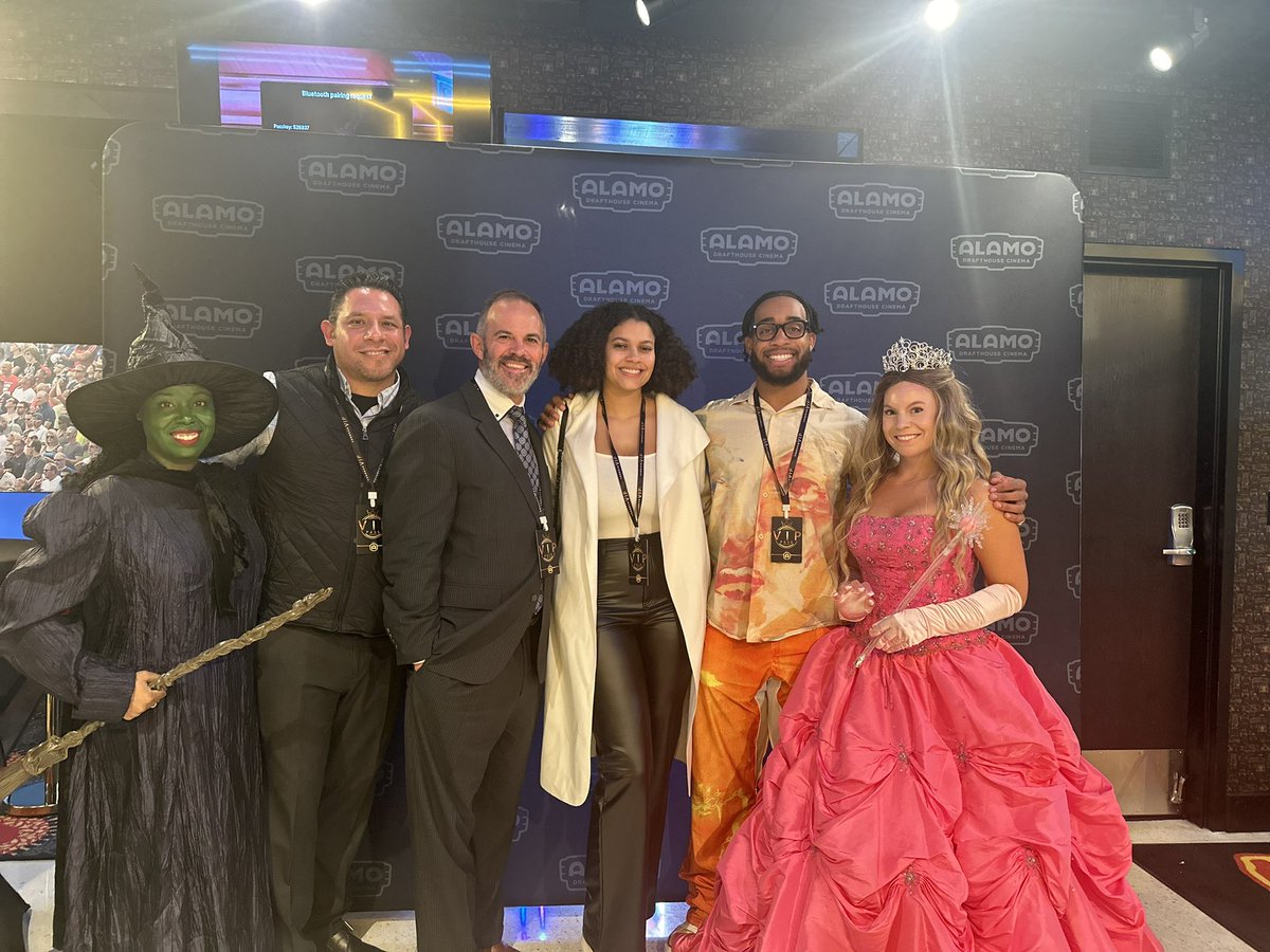 You never know where you might connect with <a href="/BenDavisAlumni/">Ben Davis Alumni</a>!  Last night it was an <a href="/alamodrafthouse/">Alamo Drafthouse</a> kickoff event!  #wearewayne