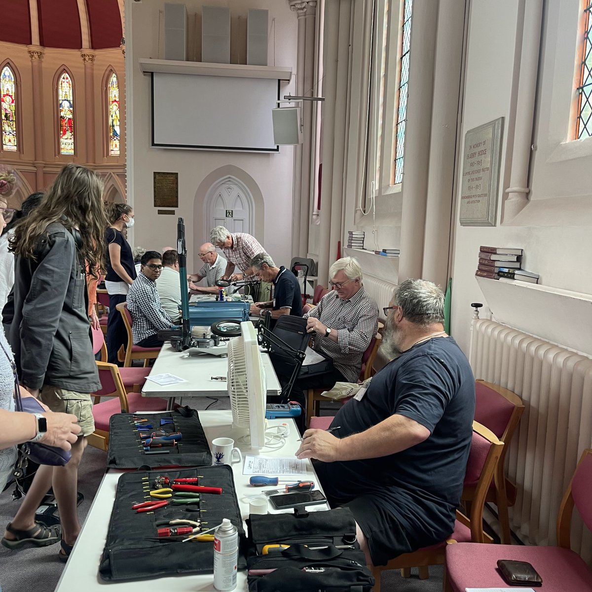 If you have something broken that could be fixed, think repair! There are 11 repair cafes in Suffolk, run by knowledgeable volunteers who are happy to help repair broken electricals, textiles, furniture and more! 
See our website for details   
suffolkrecycling.org.uk/.../repair-caf…...