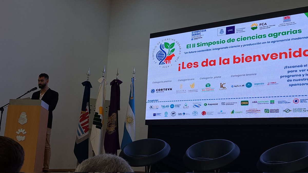 gabitallarico's tweet photo. Altísimo nivel del II Simposio de Ciencias Agrarias de @intaargentina 
Organizado con muchísima energía, pasión y profesionalismo por los becarios y jóvenes doctores y con el apoyo de destacados patrocinadores
¡Felicitaciones!! https://t.co/juNNGgBWDc