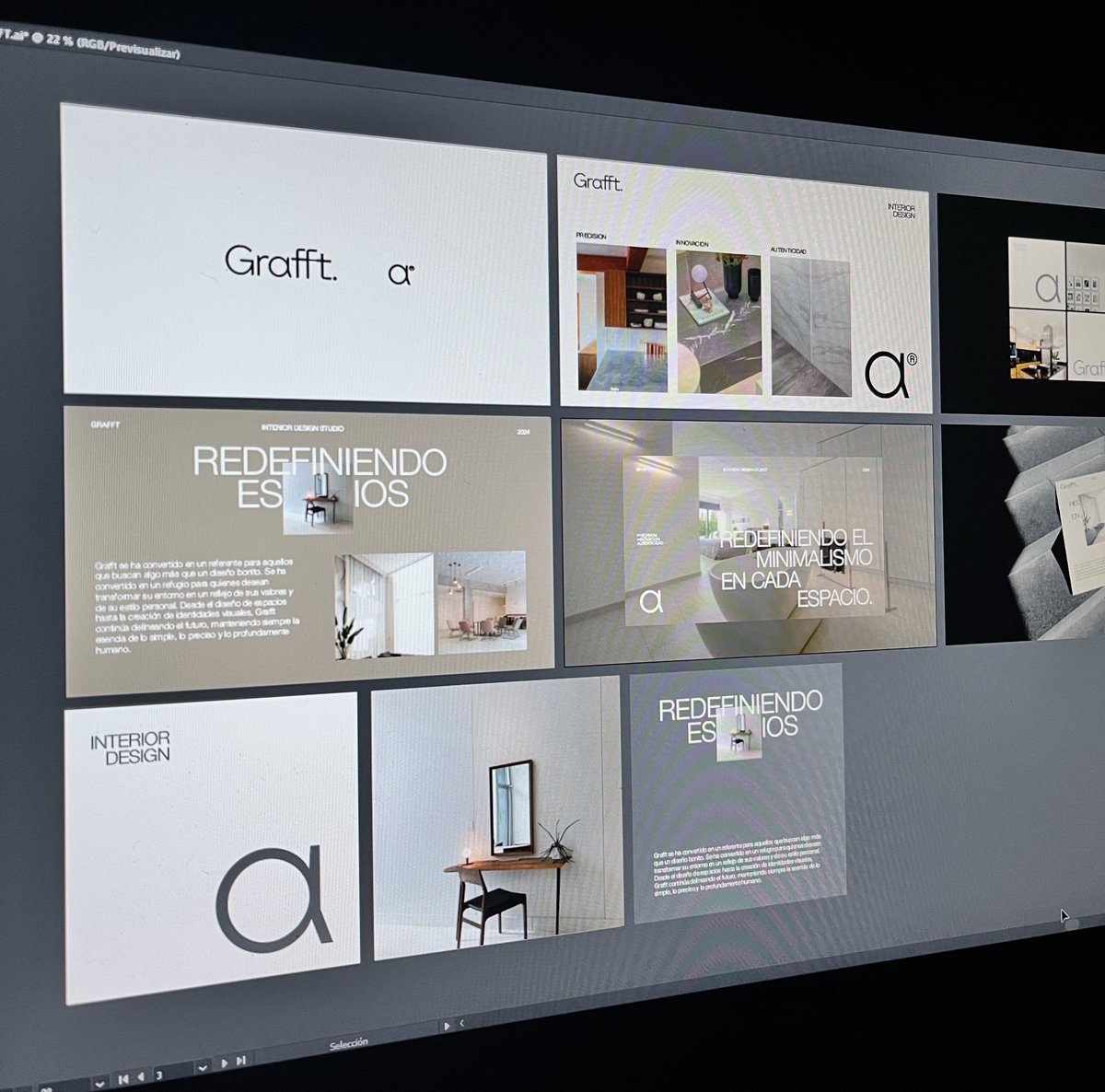 keilethh's tweet image. More visuals about Grafft — Visual identity project