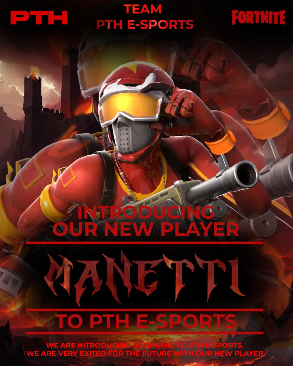 Welcome <a href="/FetterManetti/">FetterManetti</a> 🔥
#Fortnite #competetive #PTHEsports