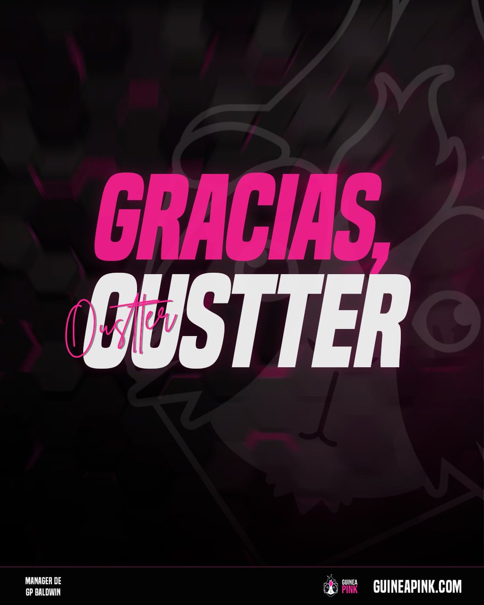 ✨DESPEDIDA✨

Aquí se separa nuestro camino junto a <a href="/Oustter/">Oustter</a> manager de #GPBaldwin GL 🫡💜

#BEPROUD