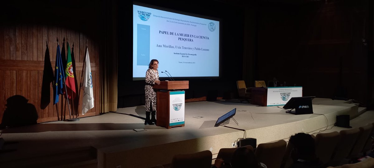 invipesca's tweet photo. #VISIBECORP Ana Morillas, bióloga marina y técnico de Comunicación en el @IEOoceanografia, nos habla del papel de la #mujer en la #ciencia pesquera https://t.co/4ryAdTSeHb
