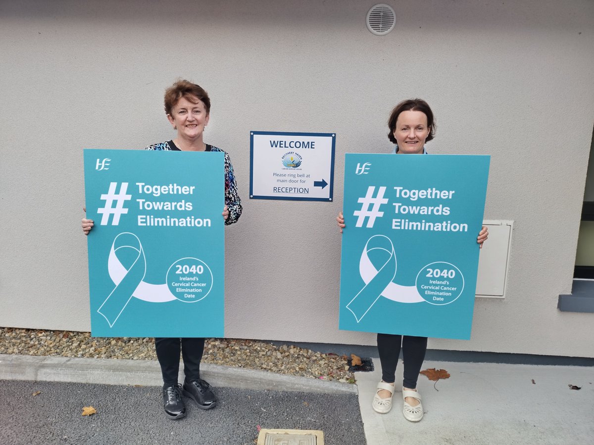 National Screening Service (@nsshse) on Twitter photo The team from <a href="/recoveryhaven/">Recovery Haven Kerry</a> Kerry Cancer Support House are supporting Irelandβs vision to make cervical cancer rare in every community by 2040.
You can too!
Take action in your community: hse.ie/cervicalcancerβ¦
#TogetherTowardsElimination #CervicalCancerElimination The team from <a href="/recoveryhaven/">Recovery Haven Kerry</a> Kerry Cancer Support House are supporting Irelandβs vision to make cervical cancer rare in every community by 2040.
You can too!
Take action in your community: hse.ie/cervicalcancerβ¦
#TogetherTowardsElimination #CervicalCancerElimination