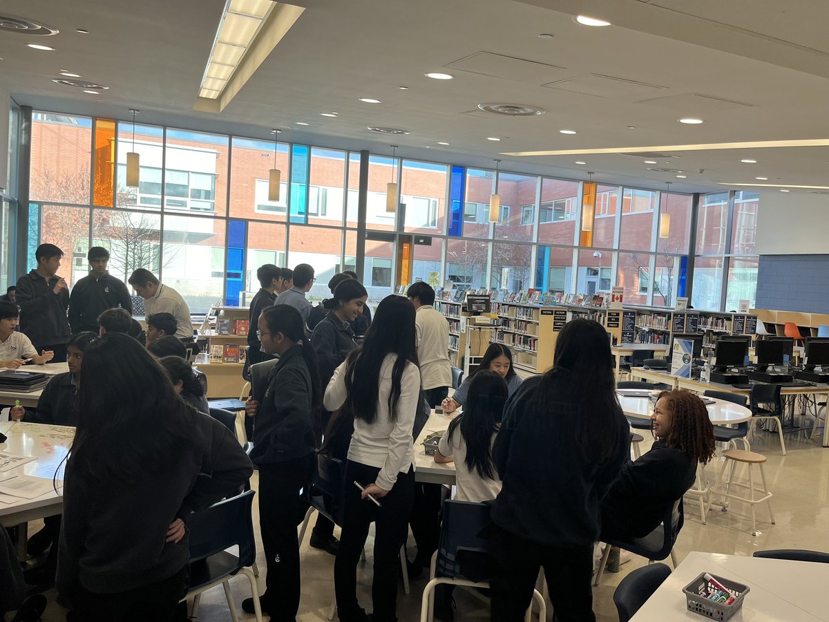 My grade 10 AP Capstone students were mentored by last year’s Seminar students during their PT1 Mock. It was an inspiring few days of learning and great partnership! <a href="/OLQWLLC/">OLQWCA Library Learning Commons</a> <a href="/YCDSB/">York Catholic District School Board</a> @OLQWCA