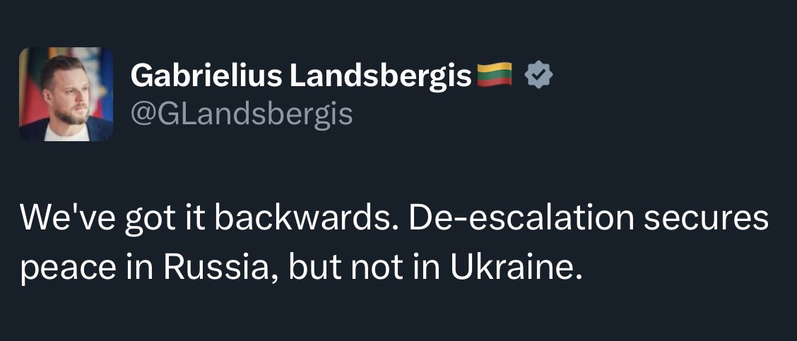 Let Ukraine strike back.