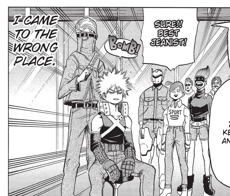 He got officially full denim'd. Jeanist finally made him part of the family. 