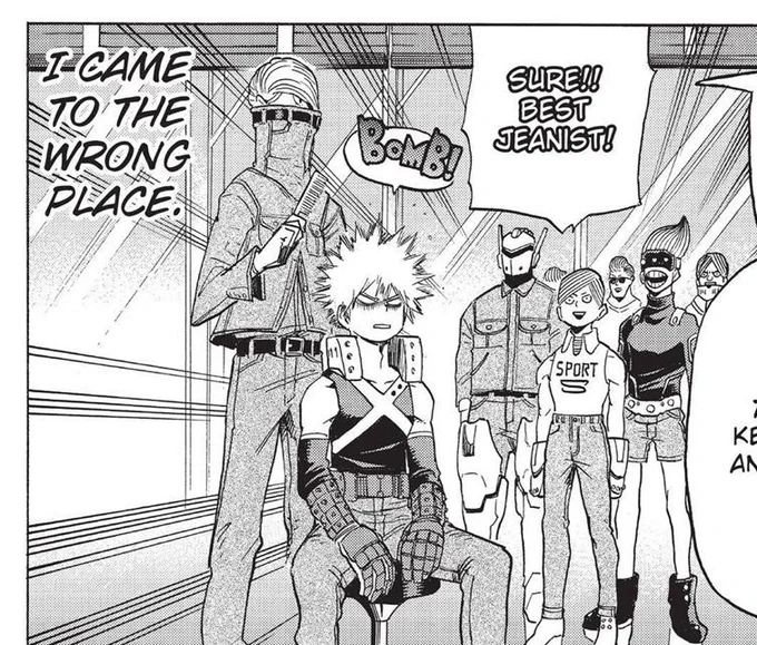 He got officially full denim'd. Jeanist finally made him part of the family. 