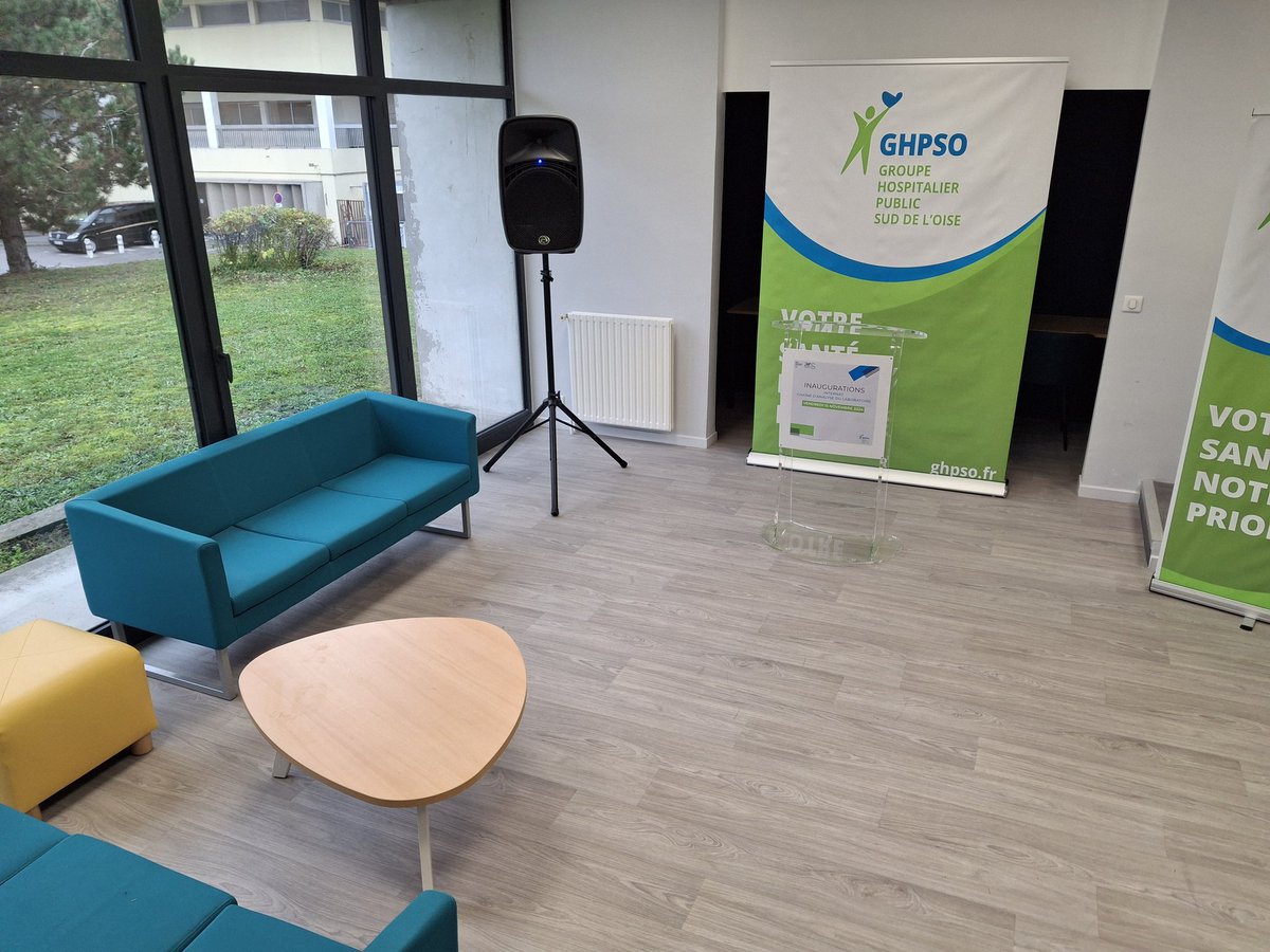 Inauguration ce matin de la chaîne d'analyse du laboratoire et de la rénovation de l'internat du GHPSO- site de Creil. Deux très belles réalisations qui s'inscrivent dans un projet global de restructuration et de réflexion sur l'attractivité de l'établissement
👏 aux équipes