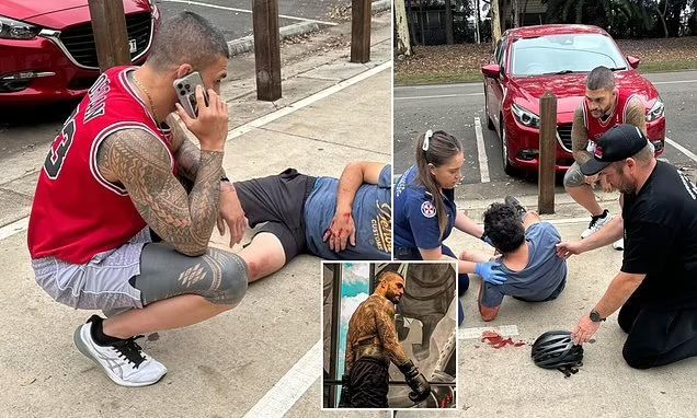 jon_snow_pt's tweet image. 🥊 AUSSIE FIGHTER TYSON PEDRO BECOMES A REAL-LIFE HERO.

The UFC star turned boxer stepped in to save a man from a potentially deadly attack, showcasing bravery outside the ring.

Truly incredible scenes!

#TysonPedro #HeroicAct #CombatSports