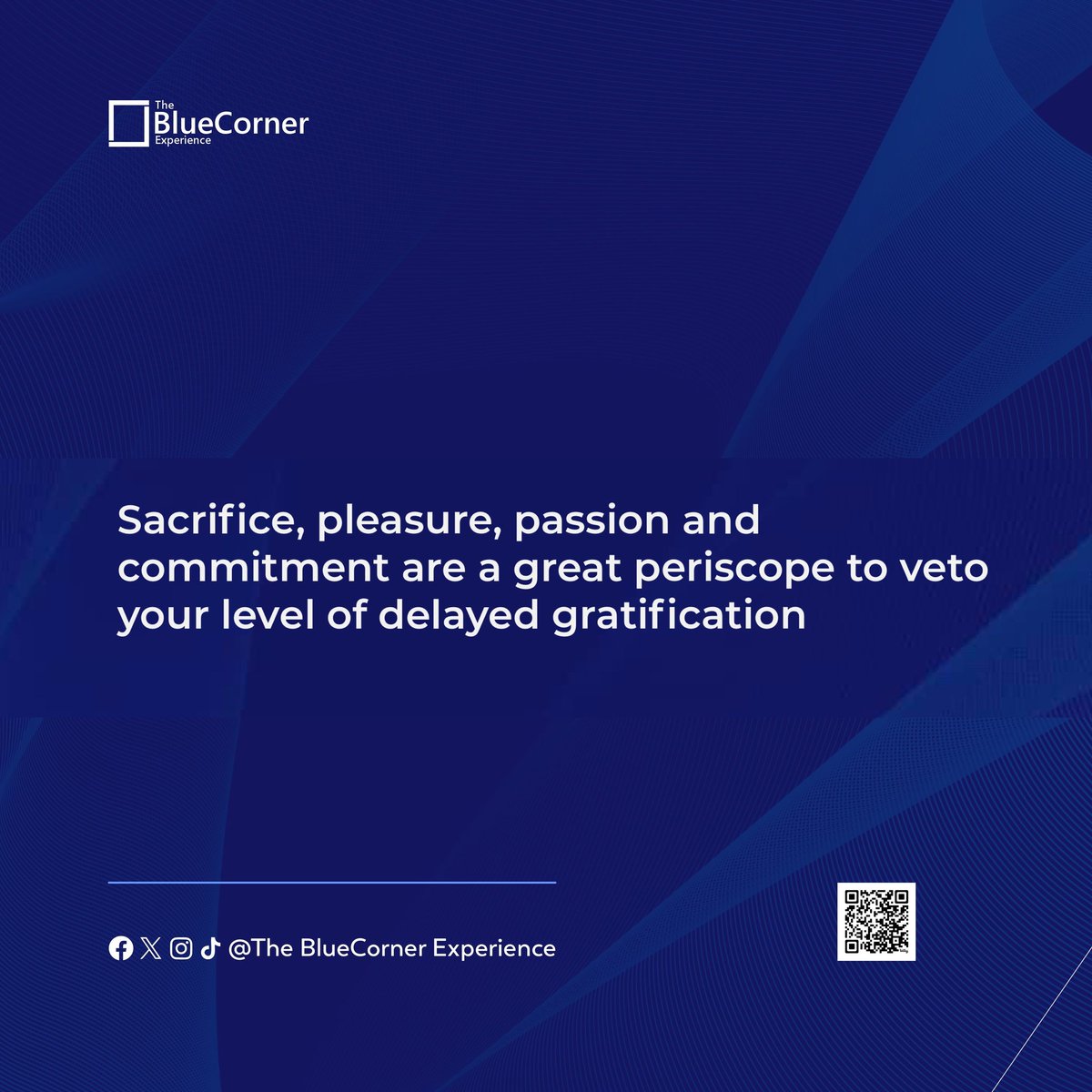 BlueCornerExp's tweet photo. How can I know if I delay gratification? 

1. Consult your manufacturer, who knows you more than any person or thing.

2. Again, read books. A lot of great things, experiences and ideas are hidden under the layers of books.
.. https://t.co/ZXNcg2WJdO