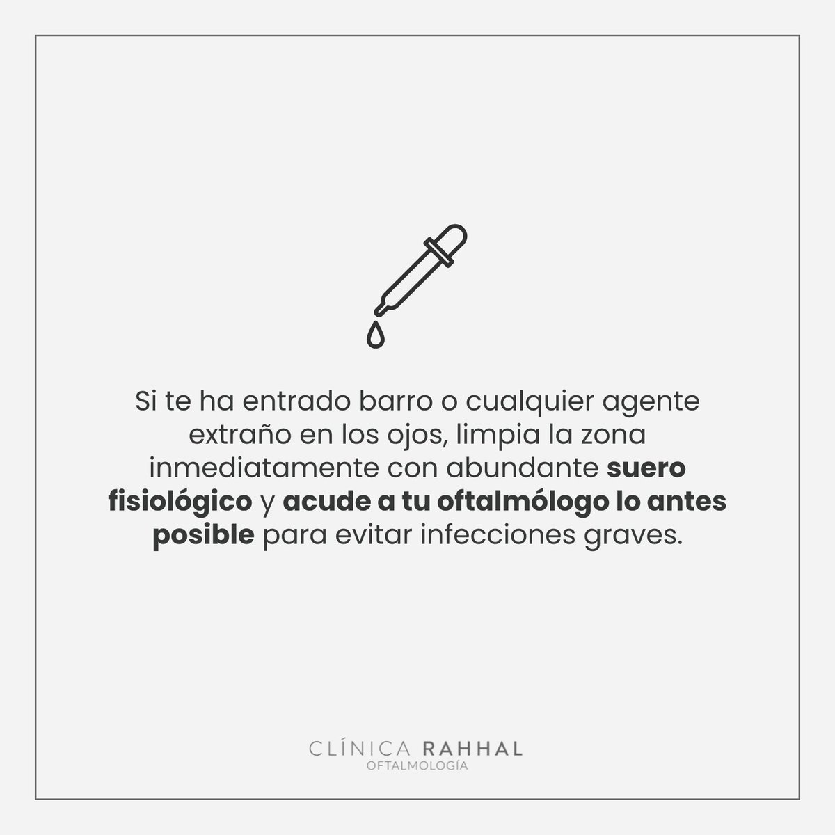 ClinicaRahhal's tweet photo. Recomendaciones oftalmológicas para afectados y voluntarios de la DANA. 👁️‍🗨️

Ante cualquier duda o síntoma, no dudes en ponerte en contacto con nosotros: 
📞 963 52 77 27⁣⁣ 
📍 Calle Cirilo Amorós, 52⁣ | Calle Pizarro, 11  

#ClínicaRahhal https://t.co/VCAzv33vZD