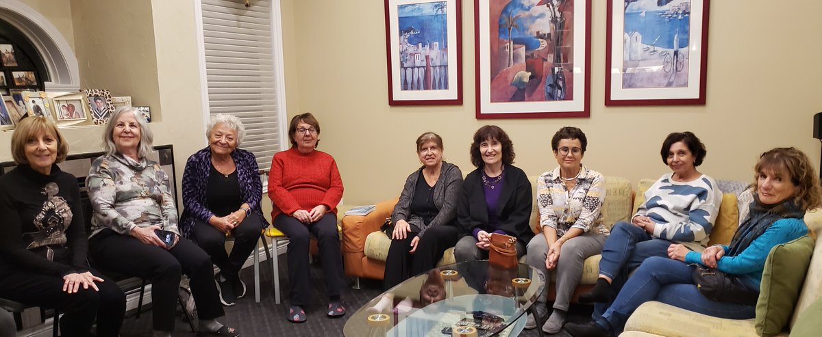 Great book talk last night: <a href="/NoraGold/">Nora Gold</a> discussing IN SICKNESS AND IN HEALTH/YOM KIPPUR IN A GYM with the “Let's Discuss It!” women's group in Toronto!
<a href="/guernica_ed/">Guernica Editions</a> #booklovers  #Jewish  #stories  #bookclub