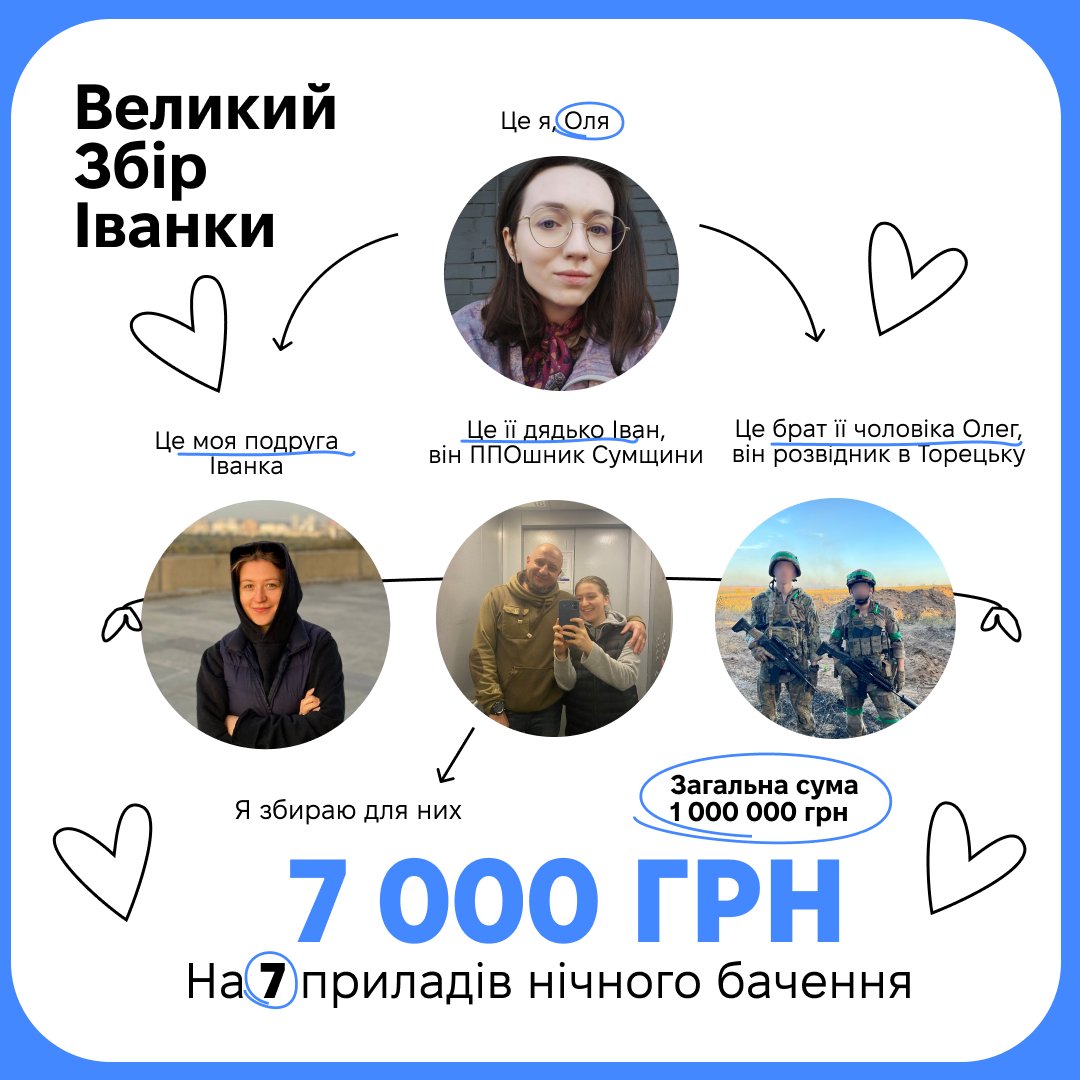 touchofweevil's tweet photo. Буду вдячна за допомогу з великим збором моєї подруги на 7 приладів нічного бачення, частина з яких - для захисника, який служить в Сумському ППО 
https://t.co/hwwAsWqhDp https://t.co/YID7IHGXRi