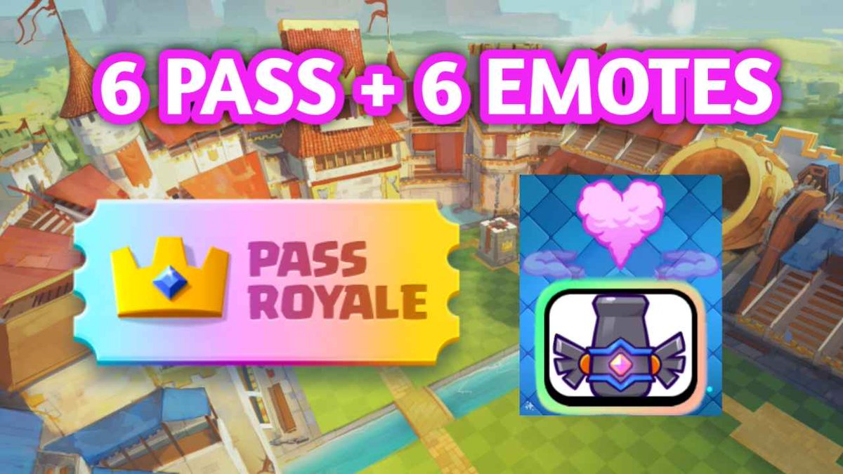 Grand Giveaway Clash Royale 🎁 

Tentez de remporter un des 6 pass CR avec une des 6 emotes 

Conditions pour ce double Giveaway :
- RT et Like
- Follow <a href="/Ahrityr/">Ahrityr</a> &amp; <a href="/Pikaliplay/">⚡AS | Pikali.☾</a>
- Mentionne 1 ami 
- T.A.S le 28/11

Bonne chance à tous 🍀#MusketsAtDawnGiveaway