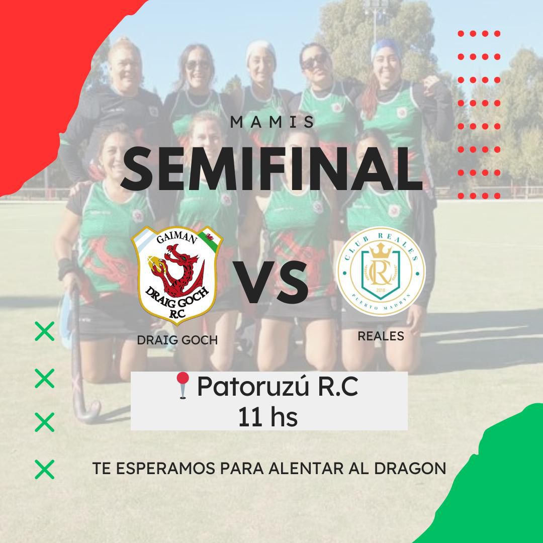 Jugamos las Semis!!!! Este finde cuatro divisiones a juegan el pase a la final. Vamos a alentar!!
🏑 Sub19 - sábado 16hs en casa.
🏑 1era Damas - domingo 15hs en Pato.
🏑 Mamis - domingo 11 hs en Pato.
🏑 1era Caballeros - domingo 17.30hs en Bigo.