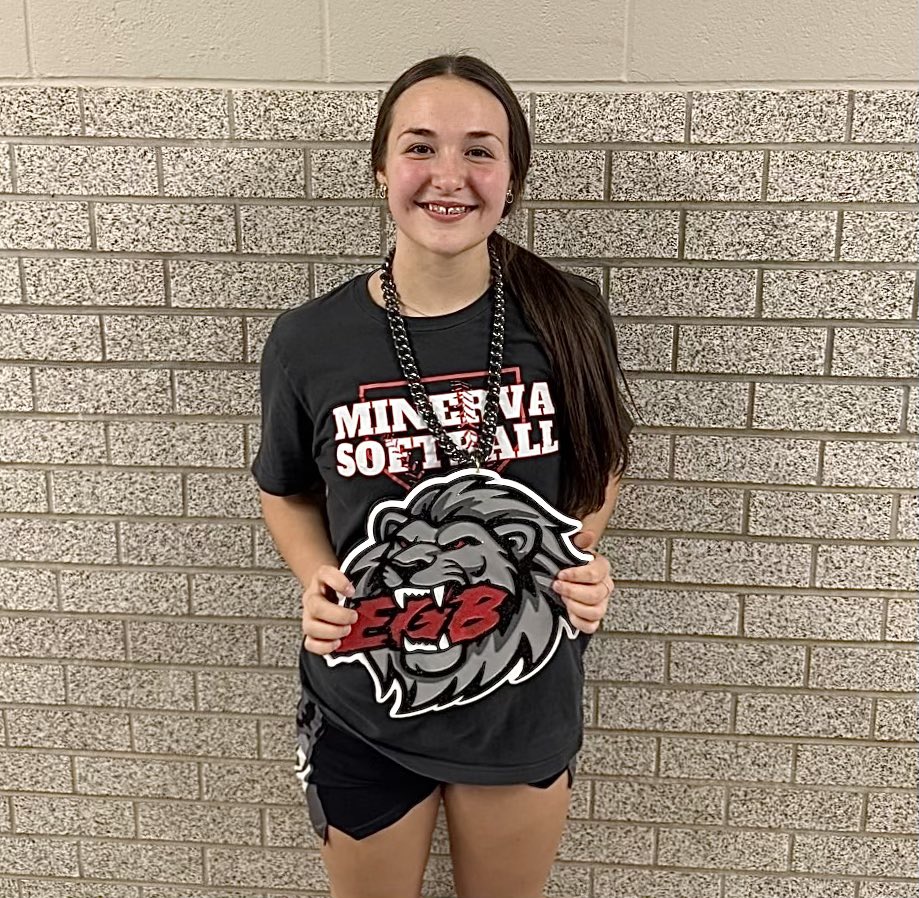 First EGB winner of the year is Kenzie!!! She is our reigning  EGB winner from last year!!!! Proud of her!