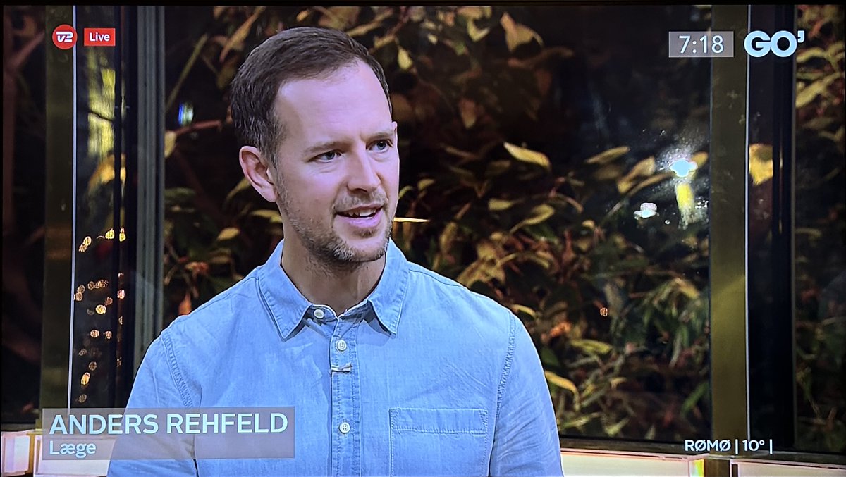 Anders Rehfeld (@andersreh) on Twitter photo Yesterday, I was live on Go' morgen Danmark <a href="/tv2danmark/">TV 2 Danmark</a> to discuss the development of novel types of #malecontraceptives with host <a href="/Staghoj/">Rasmus Staghøj</a>.
See the interview here (in Danish): play.tv2.dk/serie/go-morge…
I hope the large interest in this research will help move the field forward! Yesterday, I was live on Go' morgen Danmark <a href="/tv2danmark/">TV 2 Danmark</a> to discuss the development of novel types of #malecontraceptives with host <a href="/Staghoj/">Rasmus Staghøj</a>.
See the interview here (in Danish): play.tv2.dk/serie/go-morge…
I hope the large interest in this research will help move the field forward!