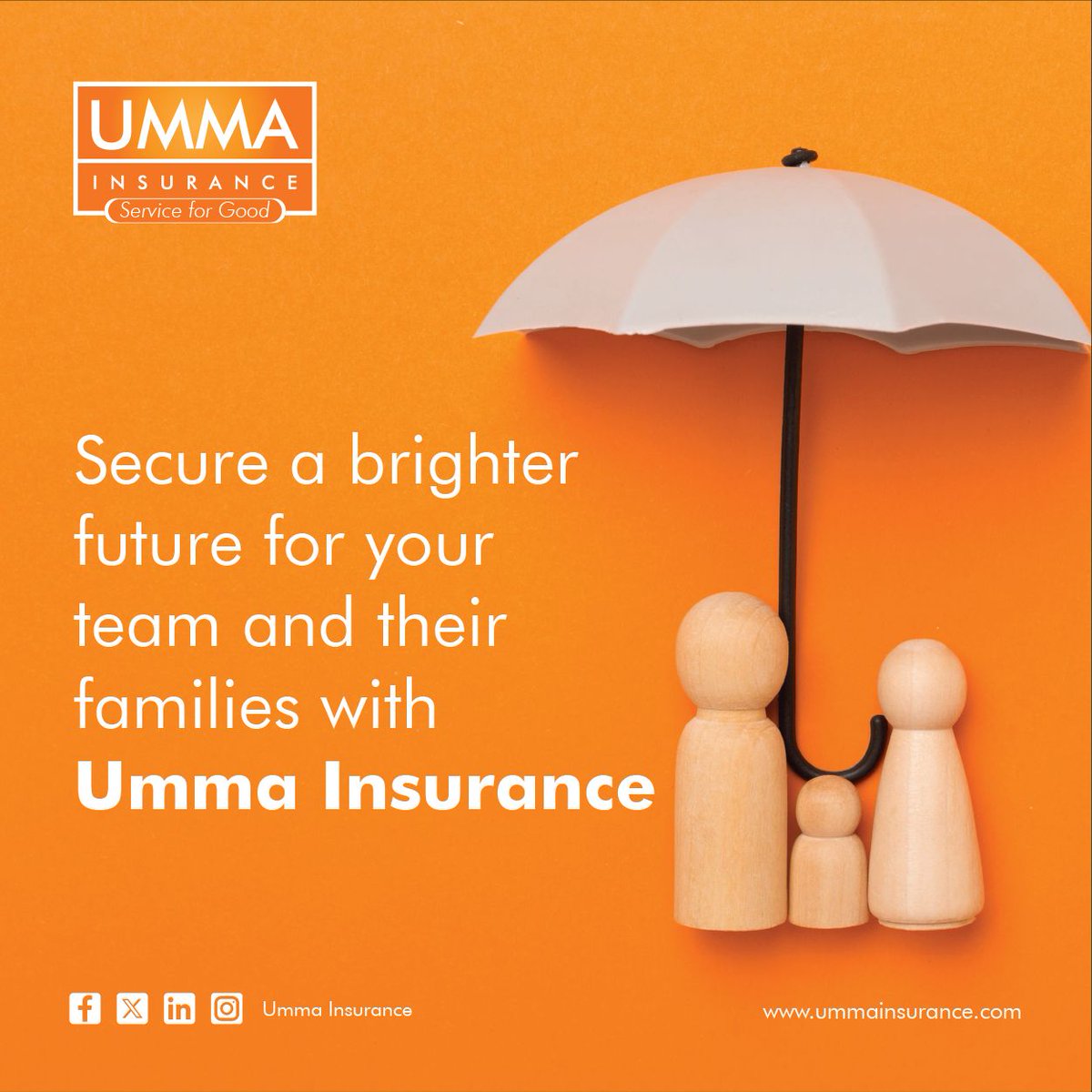 InsuranceUmma's tweet image. We offer diverse life insurance policies. Protect your team with Umma Insurance: Group Life Insurance provides security for employees and families. Credit Protection covers debts during crises, easing burdens on loved ones. #CorporateInsurance #CreditProtection#GroupLifeInsurance