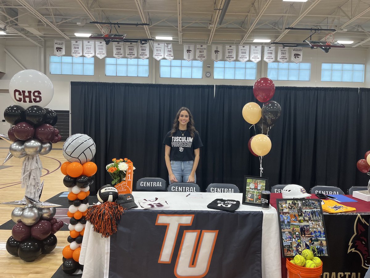 Congratulations to ⁦<a href="/adreana_lee/">Adde Lee</a>⁩ on signing to Tusculum University to play Volleyball. So proud of her! Adde has been All District and All Metro and team Captain multiple years at ⁦<a href="/centralhighbr/">Central High School</a>⁩   Her hard work has paid off!!