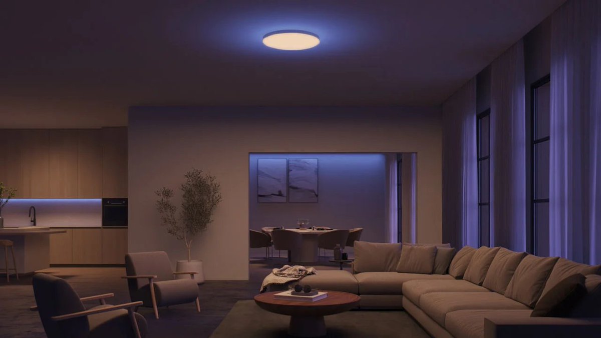 EtbmRo's tweet photo. 📰Philips Hue revoluționează iluminatul inteligent cu plafoniera LED Smart EMEA S White.💡

🔗 Detalii: https://t.co/raRYWATibC
#PhilipsHue #SmartLighting #HomeDesign #ETBM https://t.co/zNJlamutAA